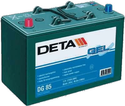 Deta gel battery akkumulator