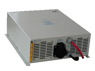 12 v. 24V/230V HS 1000W teljestmny inverter