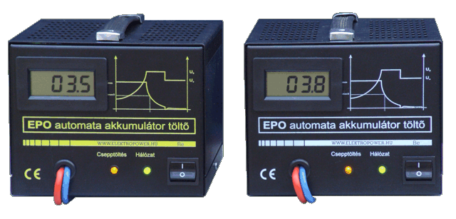  Az EPO230/24V-10A s 12V-16A
 mobil akkumultor tlt berendezs
profi a zrt akkumultorok tltsben