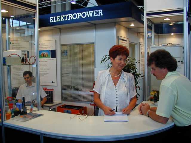 BAE termkek Budapesten, az Industria 2002 killtson, az ELEKTROPOWER standon